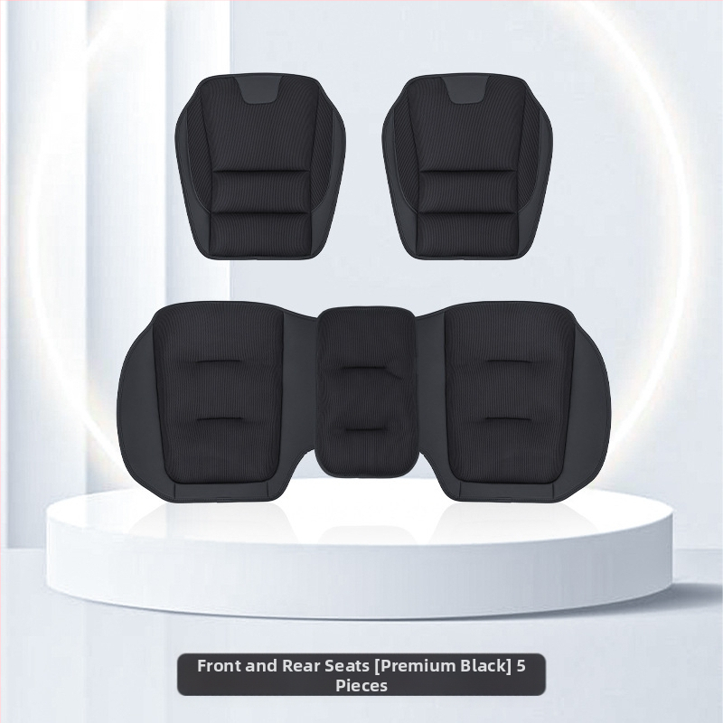 Μαξιλάρι πίσω καθίσματος αυτοκινήτου από ice silk, αναπνέει, καθολικό για όλες τις εποχές, κατάλληλο για πενταθέσιο όχημα