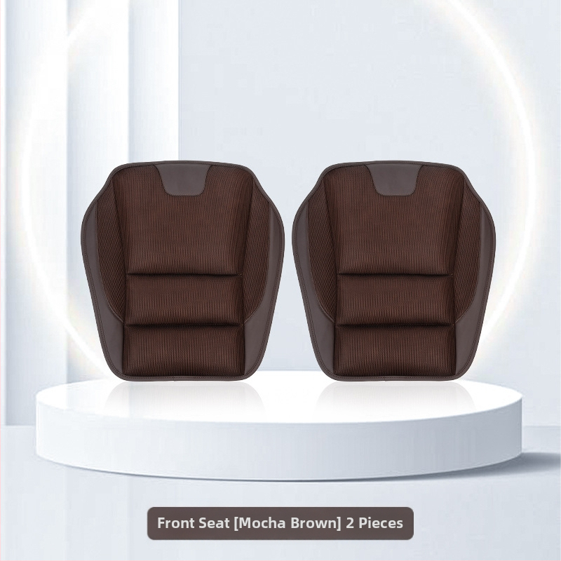 Μαξιλάρι πίσω καθίσματος αυτοκινήτου από ice silk, αναπνέει, καθολικό για όλες τις εποχές, κατάλληλο για πενταθέσιο όχημα