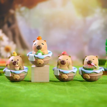 Capybara φιγούρα από ρητίνη — χαριτωμένο στυλ, Noguan μάρκα, προϊόν από ρητίνη, έτοιμο για δώρο