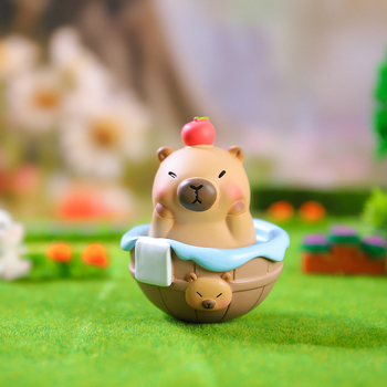 Capybara φιγούρα από ρητίνη — χαριτωμένο στυλ, Noguan μάρκα, προϊόν από ρητίνη, έτοιμο για δώρο