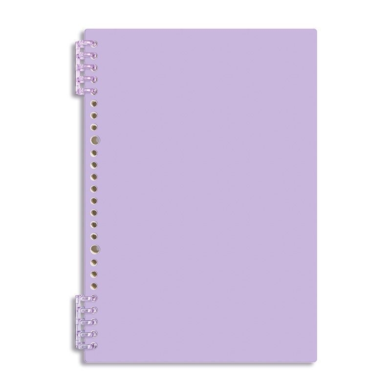 Füzet kapcsos kötésével, PP borító, 70 g/m² faalapú rostpapír, 100–200 oldal, japán/koreai stílus