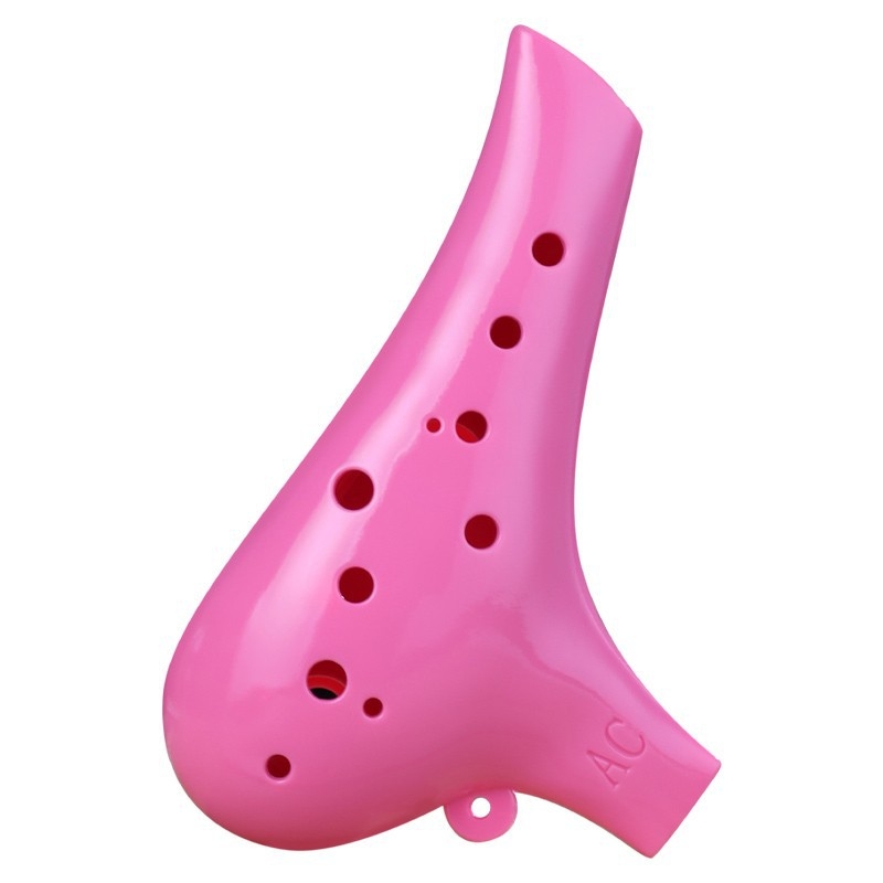 Οκαρίνη, 12 τρύπες, ρητίνη, ac-tone, μεσαίο C, για αρχάριους