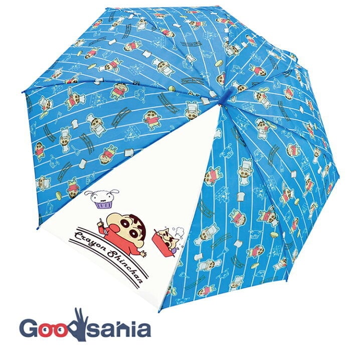 Παιδική ομπρέλα με μακριά λαβή, 12 ραβδές, πλαίσιο από ινογυαλί, λαβή από αλουμίνιο, πολυεστερικό ύφασμα 170T, χειροκίνητο άνοιγμα-κλείσιμο, στυλ καρτούν ιαπωνικού ύφους