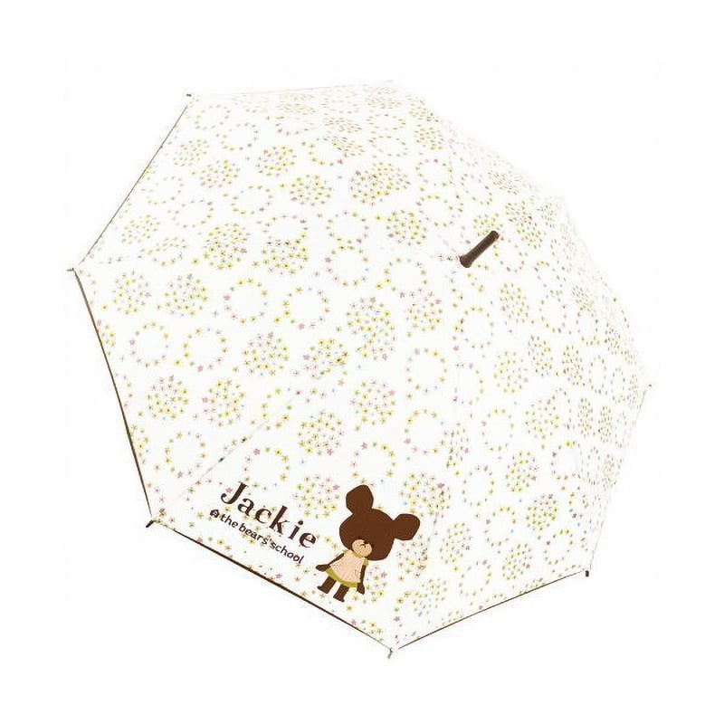 Παιδική ομπρέλα με μακριά λαβή, 12 ραβδές, πλαίσιο από ινογυαλί, λαβή από αλουμίνιο, πολυεστερικό ύφασμα 170T, χειροκίνητο άνοιγμα-κλείσιμο, στυλ καρτούν ιαπωνικού ύφους