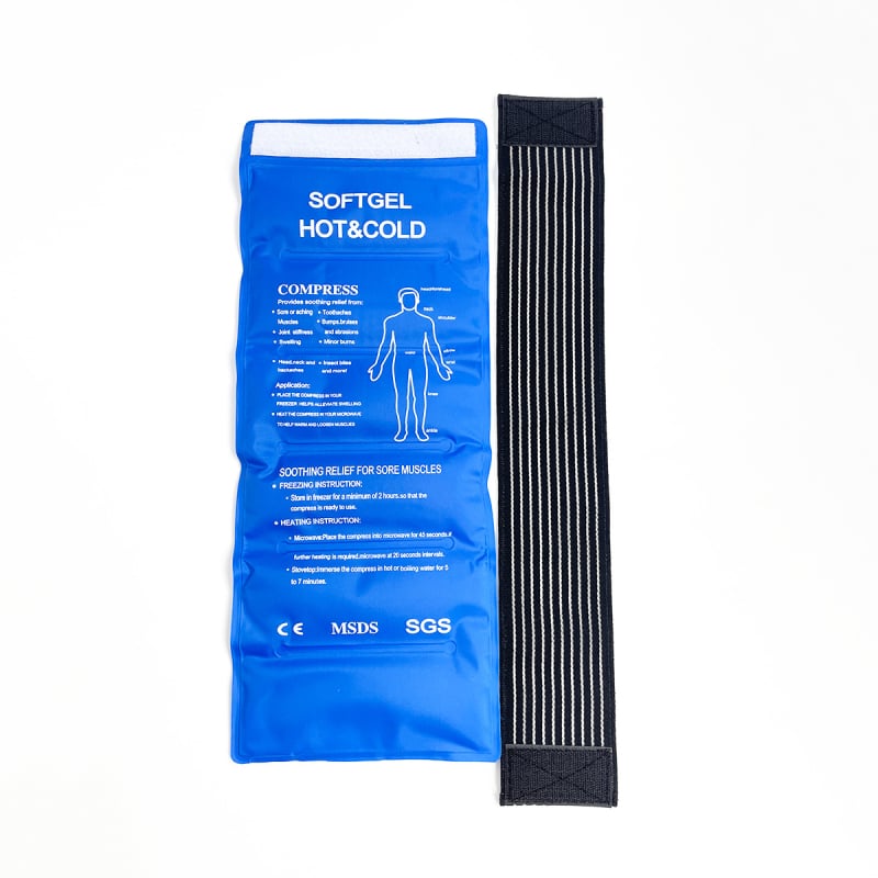 bodiconn ledena podloga za toplu i hladnu terapiju, pogodna za odrasle i djecu, kutija s 60 komada, težina 250–300 g, hlađenje i prevencija toplinskog udara