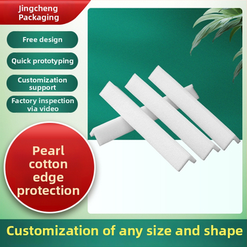 Перлен памучен ъглов защитник за мебели, прав ъгъл на ръба, против удар и падане