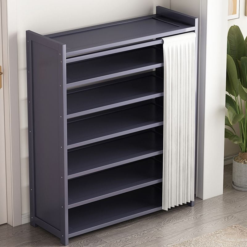 Подова стойка за обувки, бамбук, Нордичен стил, модел 112, многослойна