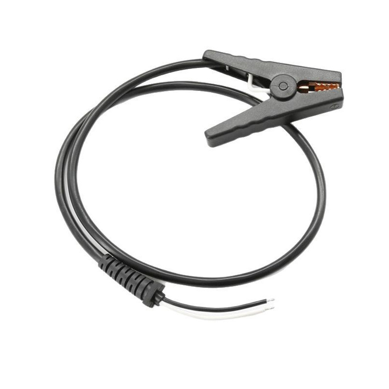 Конектор с крокодилски щипки за автомобилна батерия, кабел за стартиране, 2-ядрен PVC изолиран кабел, медни контакти, настройвам брой контакти