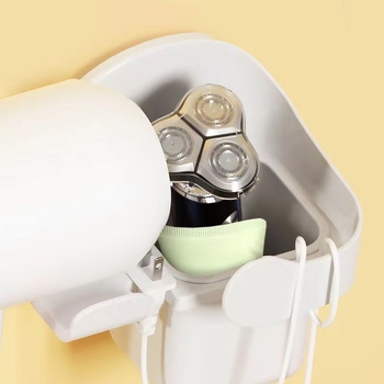 Držač za sušilo za kosu, zidni, bez bušenja, plastični, kupaonica skladištenje