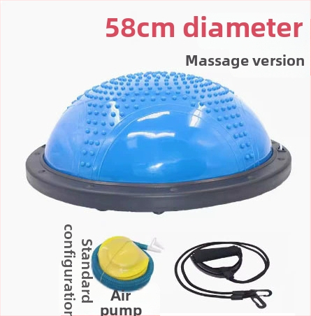 Μπάλα γιόγκα Conductive PVC, 4600 g, φουσκώνει, δυνατότητα παραμετροποίησης, για γυμναστική και μασάζ υγείας