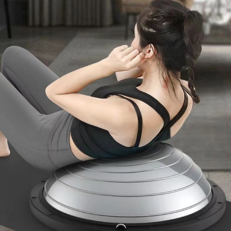 Μπάλα γιόγκα Conductive PVC, 4600 g, φουσκώνει, δυνατότητα παραμετροποίησης, για γυμναστική και μασάζ υγείας