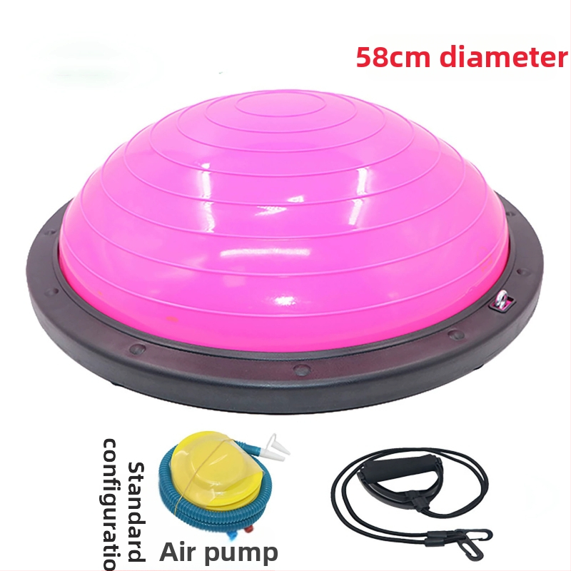 Μπάλα γιόγκα Conductive PVC, 4600 g, φουσκώνει, δυνατότητα παραμετροποίησης, για γυμναστική και μασάζ υγείας