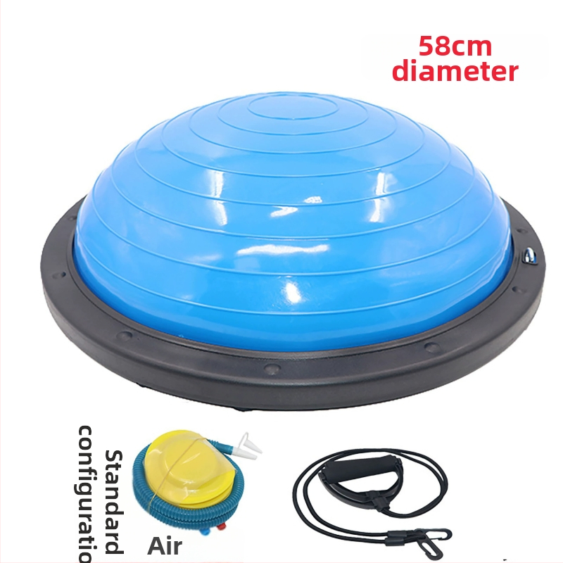 Μπάλα γιόγκα Conductive PVC, 4600 g, φουσκώνει, δυνατότητα παραμετροποίησης, για γυμναστική και μασάζ υγείας