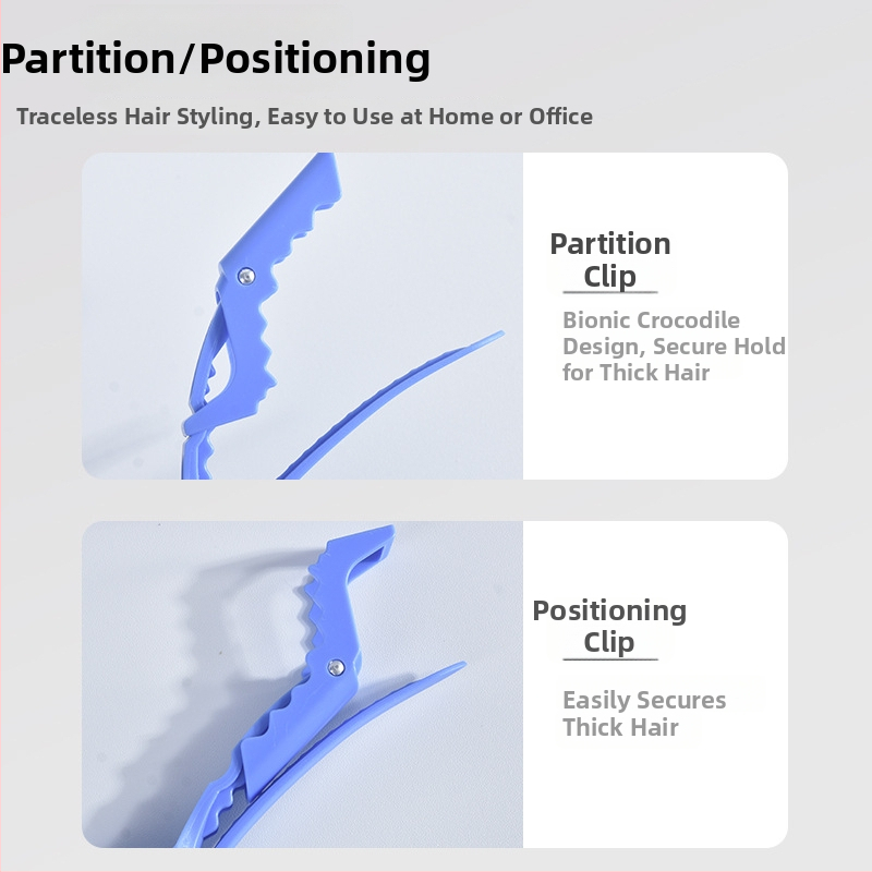 Marianne bezšivna krokodil klipsa za kosu – jednostavna za korištenje, za dijeljenje kose – Model 9020