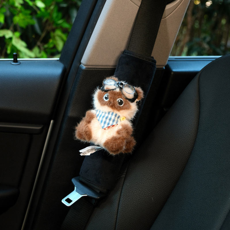 Set navlaka za sigurnosni pojas s crtić dizajnom — pamuk, auto unutarnji dodatak, Cat Little Fairy, 200 g