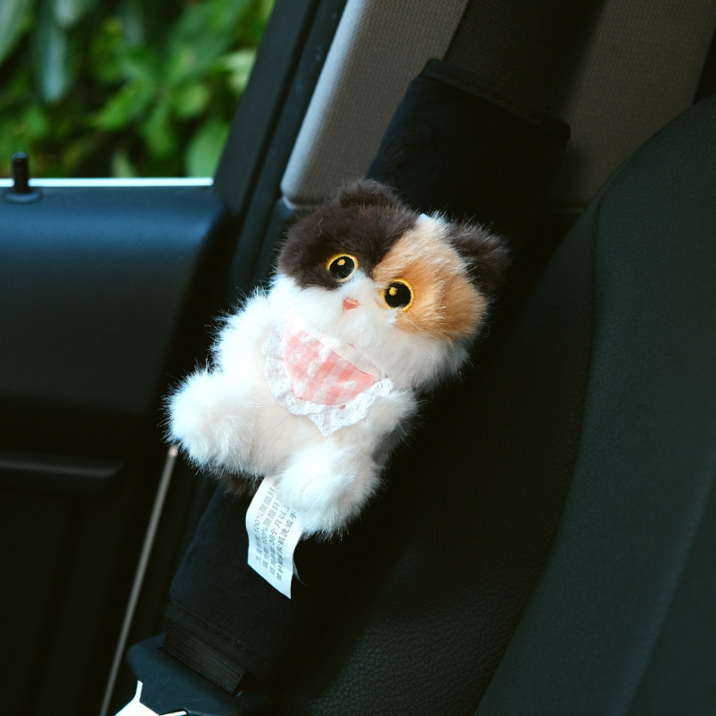 Set navlaka za sigurnosni pojas s crtić dizajnom — pamuk, auto unutarnji dodatak, Cat Little Fairy, 200 g