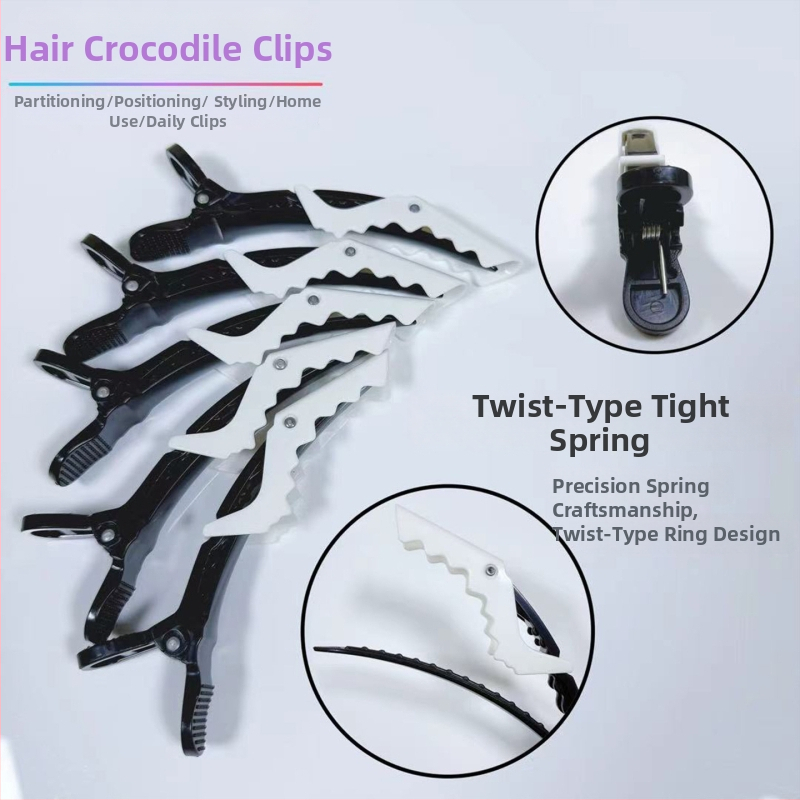 Klipovi za kosu aligator za bojanje i razdjeljivanje pramenova – profesionalni salonski klipovi