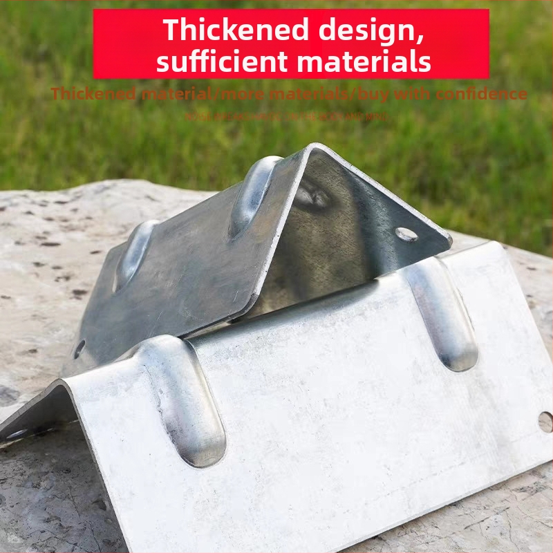 Ατσάλινος προστατευτής γωνίας φορτηγών, γαλβανισμένος και τυπωμένος, παχύτερο μεταλλικό σώμα, με σφιγκτήρες σιδήρου και σφιγκτήρες για σχοινί, επεξεργασία κατόπιν παραγγελίας