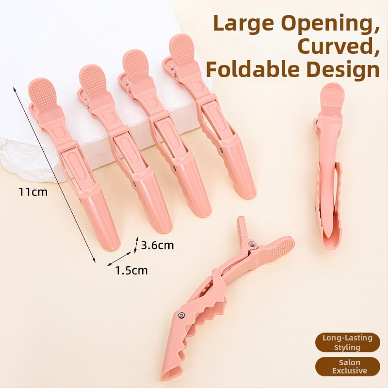 Ouya klips za kosu: krokodilski klips i klips s kljunom za pozicioniranje i stiliziranje, za salon i kućnu upotrebu