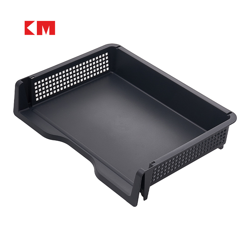 KM 6196 Stolni organizator za A4 dokumente — višefunkcionalni plastični organizator, jednoslojni