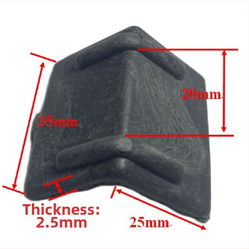 L-образен ъглов протектор за пластмасово-стоманена опаковъчна лента — Гуанде, Дзянсу; подходящ за подове, тухли, камъни, дърво, картонени кутии, алуминиеви слитъци
