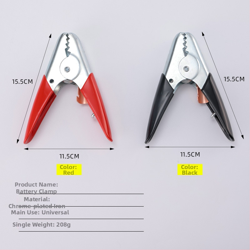 Ode 600A Krokodílové klipsy – Ťažké svorky pre uzemnenie, zváranie a batérie