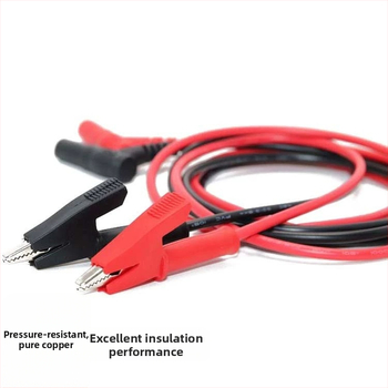 Kelin триъгълна крокодилска щипка тестов кабел, модел 20A, PVC, универсална тестова щипка