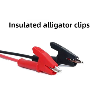 Kelin триъгълна крокодилска щипка тестов кабел, модел 20A, PVC, универсална тестова щипка