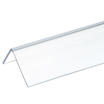 Falakhoz védő sarokcsík, derékszögű élvédő, ütés elleni védelem, szerelés fúrás nélkül