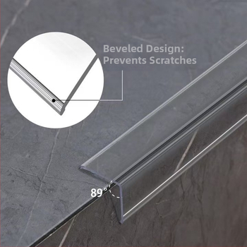 Priehľadný ochranný roh steny HSZ, PC materiál, na dvere a rohy stien, ochrana proti nárazu, bez vŕtania