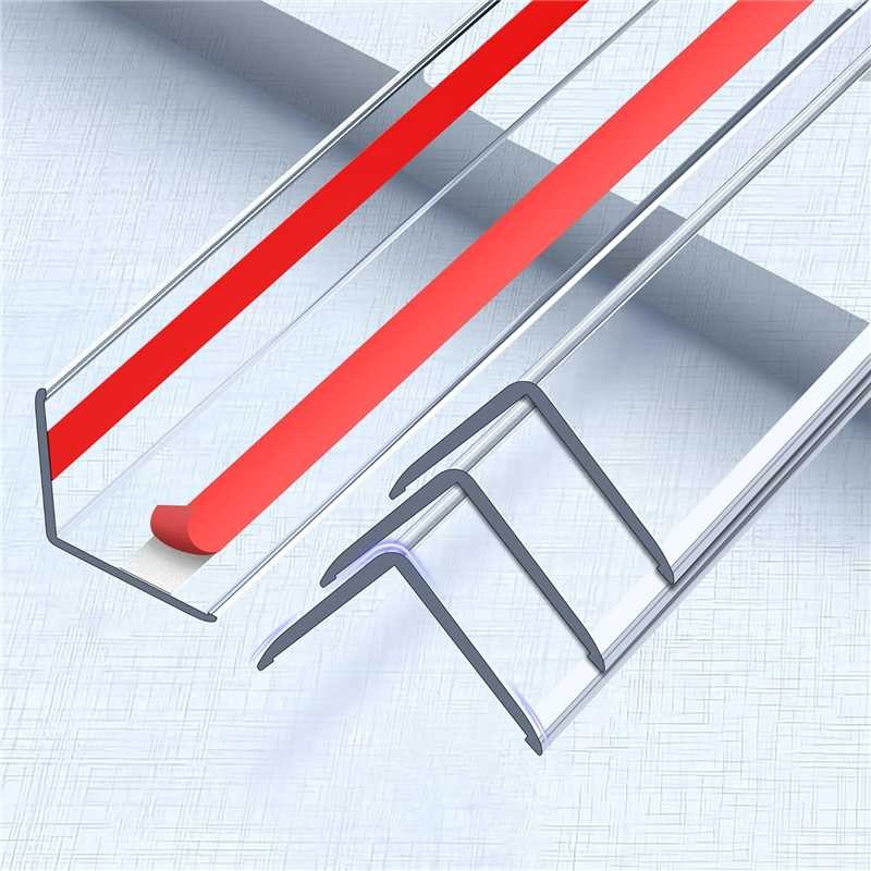 Átlátszó fal- és ajtó sarokvédő HSZ, PC anyagból, ajtókhoz és falakhoz, ütés elleni védelem, fúrás nélkül