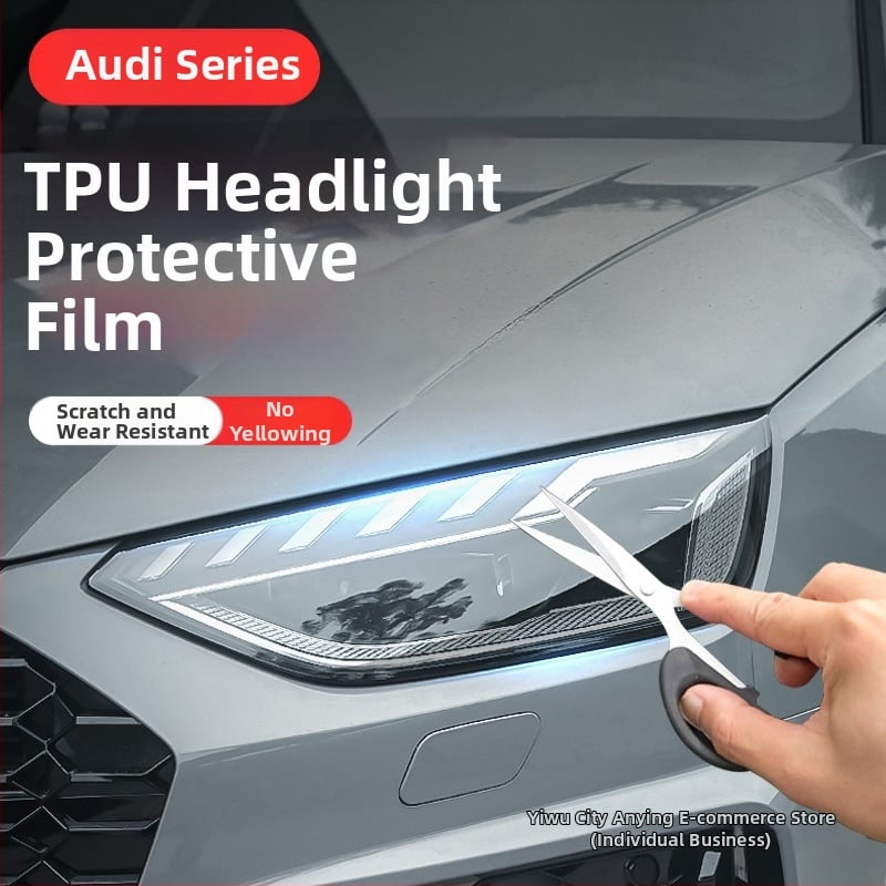 TPU филм за фарове за Aodi A3/A4 S3/4 – автоматично възстановяване, устойчив на надраскване и износване