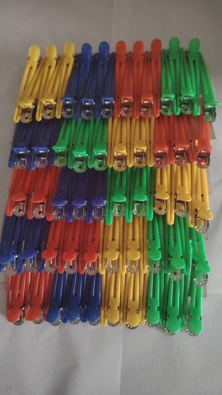 Duckbill фризььорски клип за прически — клип за оформяне и разделяне на косата, универсално използване, инструмент за фризьорство