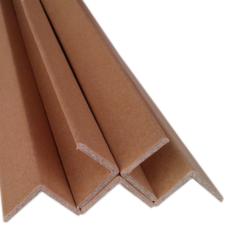 L-tip papirni zaštitnik kuta; Kraft papir; oblikovan i utisnut na stroju za zaštitu kutova; Otisnut logotip; Marka Yingjia Packaging