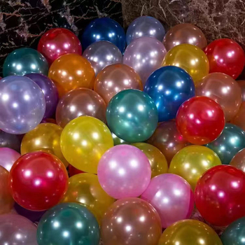 Lateks balon, okruglog oblika, 1,2 g perljasti sjaj, tiskano logo OK, za Božić i Dan djece