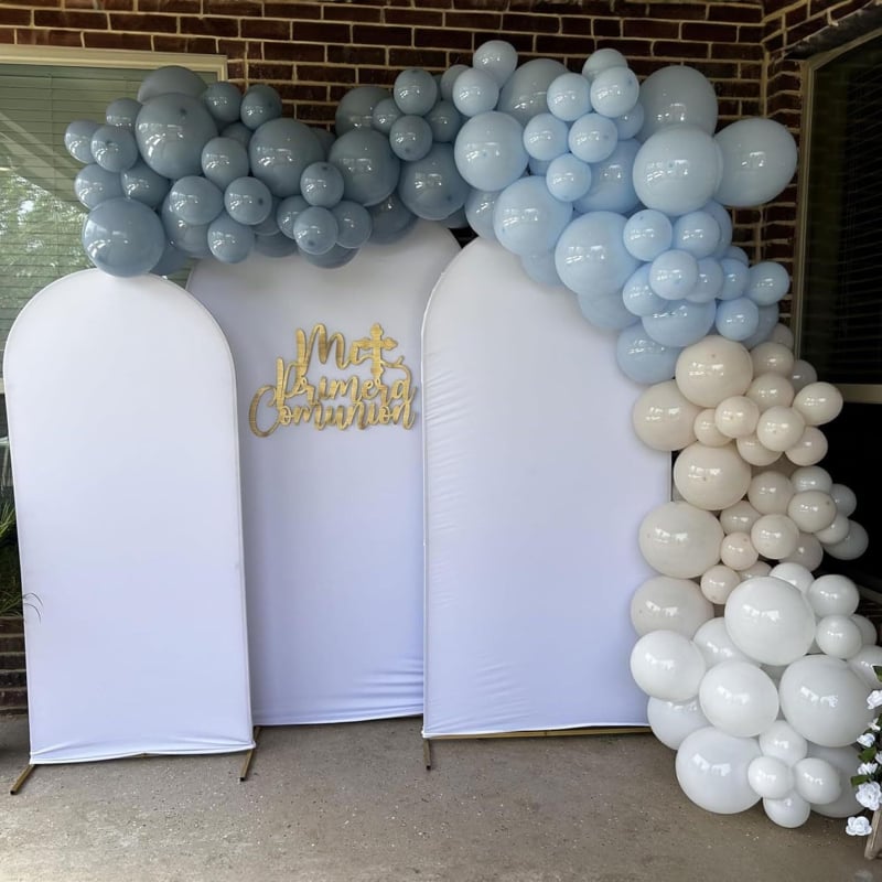 Hongjian latex gömb alakú dekorációs lufi készlet – logó nélkül