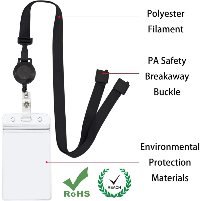 Κορδόνι για κινητό με PVC, υφαντή κατασκευή, πολυεστερικό σκοινί, πλαστική αγκράφα, unisex