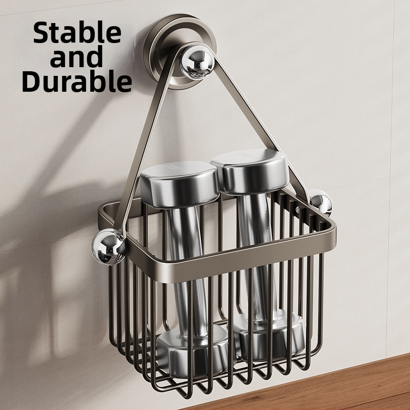 Nástenný kuchynský organizér na cibuľu, zázvor a cesnak — uhlíková oceľ, nosnosť približne 5 kg, povrchová úprava sprejom plastu, model Cftg13999nyb