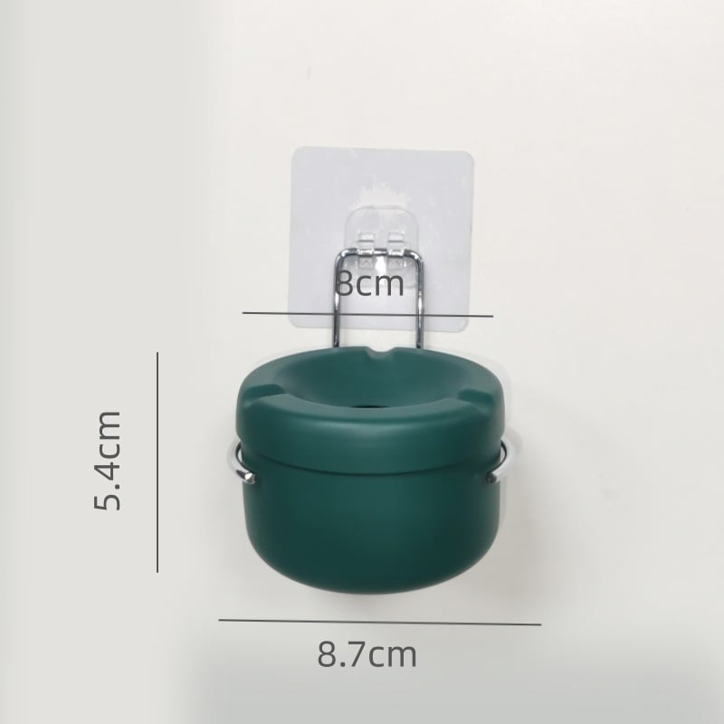 Zidna pepeljara od nehrđajućeg čelika s mogućnošću ispisa logotipa, bez probijanja