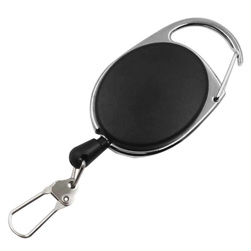 Izvlačni privezak za ključeve; Materijal: ABS + cinkov spoj; Značka: Record Work; Privjesak protiv gubitka