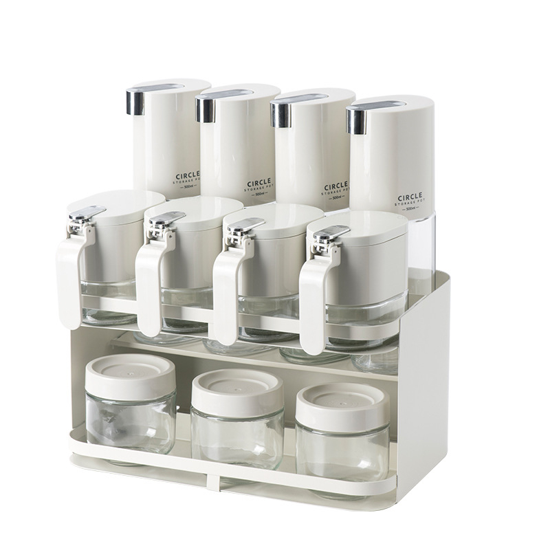 Zidni stalak za začine od nehrđajućeg čelika – kuhinja, pohranjivanje bočica sa začinima, montaža bez bušenja