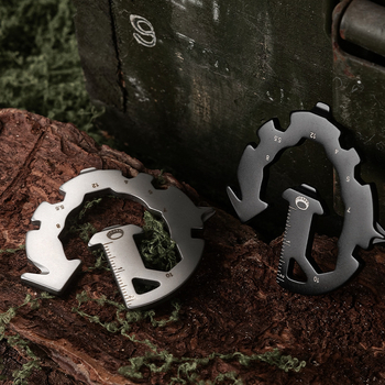 EDC karta 15 u 1 — nehrđajući čelik, višenamjenski alat za vanjsku upotrebu, dom i zbirku