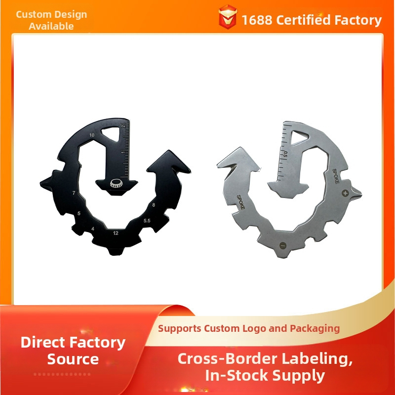 EDC karta 15 u 1 — nehrđajući čelik, višenamjenski alat za vanjsku upotrebu, dom i zbirku