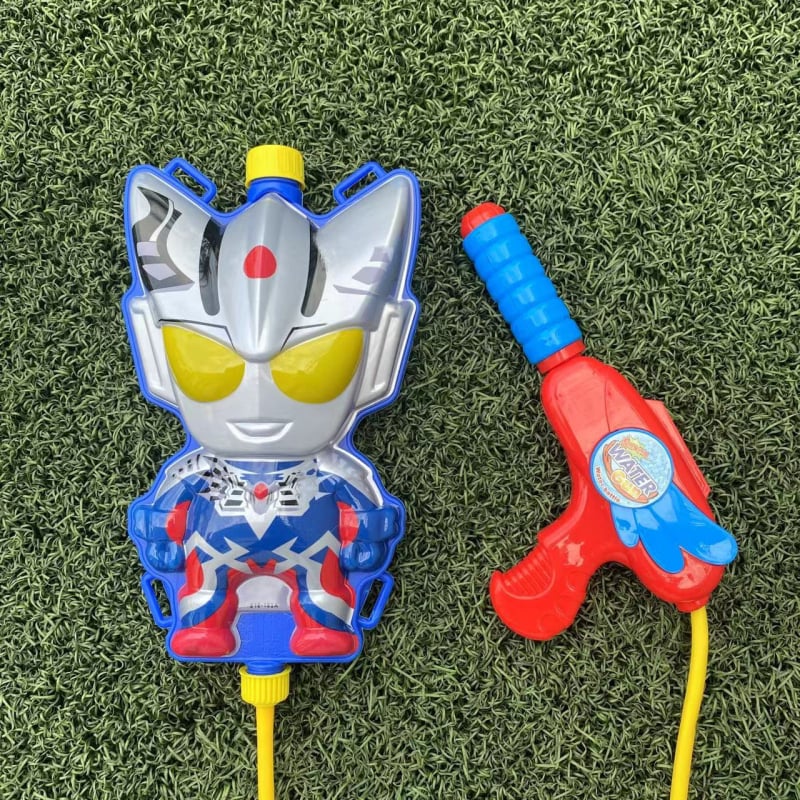 Πυροβόλο νερού με ιμάντες πλάτης - Πλαστικό παιχνίδι νερού για παιδιά 4–6 ετών, 3C πιστοποιημένο