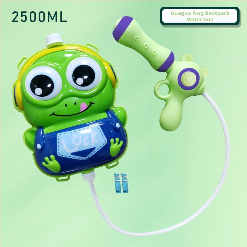 Πυροβόλο νερού με ιμάντες πλάτης - Πλαστικό παιχνίδι νερού για παιδιά 4–6 ετών, 3C πιστοποιημένο