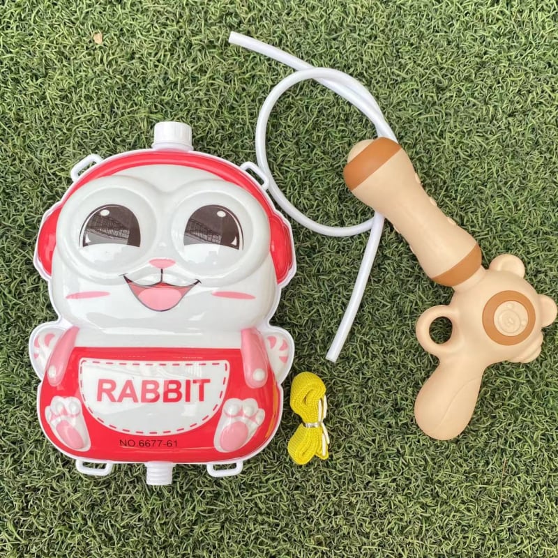 Πυροβόλο νερού με ιμάντες πλάτης - Πλαστικό παιχνίδι νερού για παιδιά 4–6 ετών, 3C πιστοποιημένο