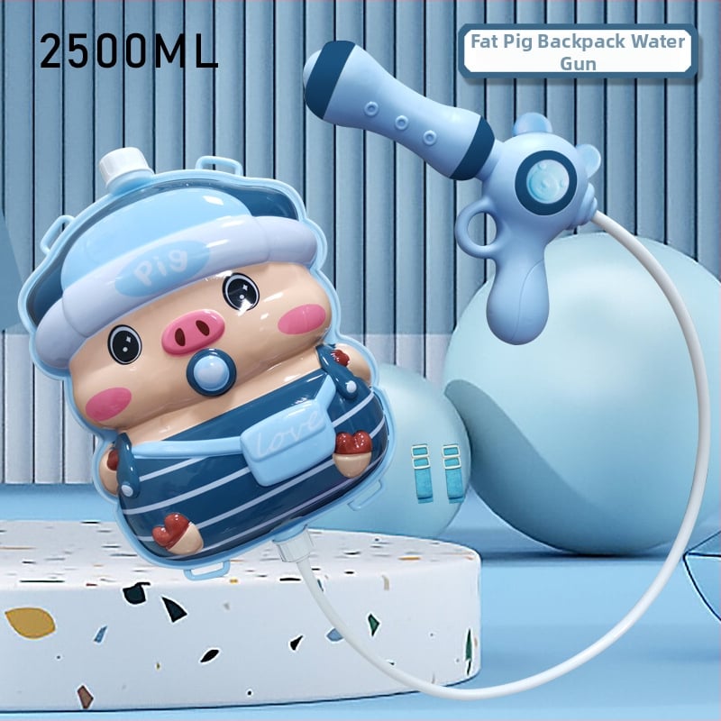 Πυροβόλο νερού με ιμάντες πλάτης - Πλαστικό παιχνίδι νερού για παιδιά 4–6 ετών, 3C πιστοποιημένο