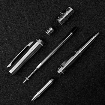 Taktičko pero HWZBBEN BI006 | Titanijev spoj i volframsko čelik, Samozaštita, Osvjetljenje, Preživljavanje