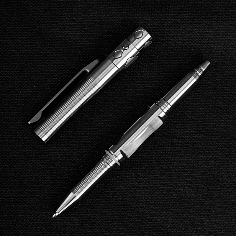 Taktičko pero HWZBBEN BI006 | Titanijev spoj i volframsko čelik, Samozaštita, Osvjetljenje, Preživljavanje