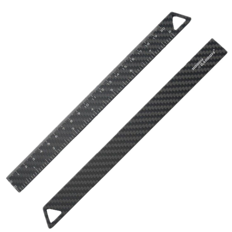 20 cm karbonsko vlakno ravnalo s pravim kutom za crtanje za učenike sa skalom